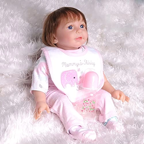Reborn Baby Doll - 22 Inch Silicone Baby Girl Ages 3+