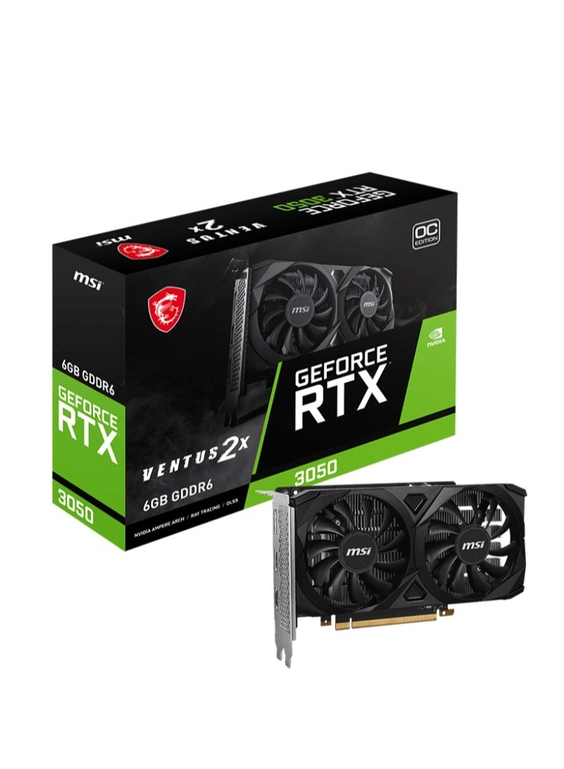 MSI GeForce RTX 3050 Ventus 2X OC - 6GB