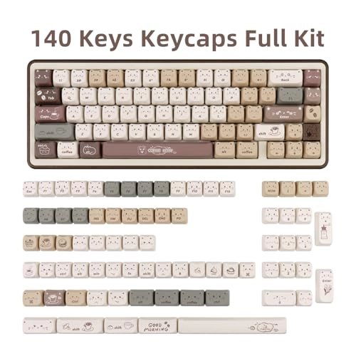 Mao Profile PBT Keycaps - keyboard