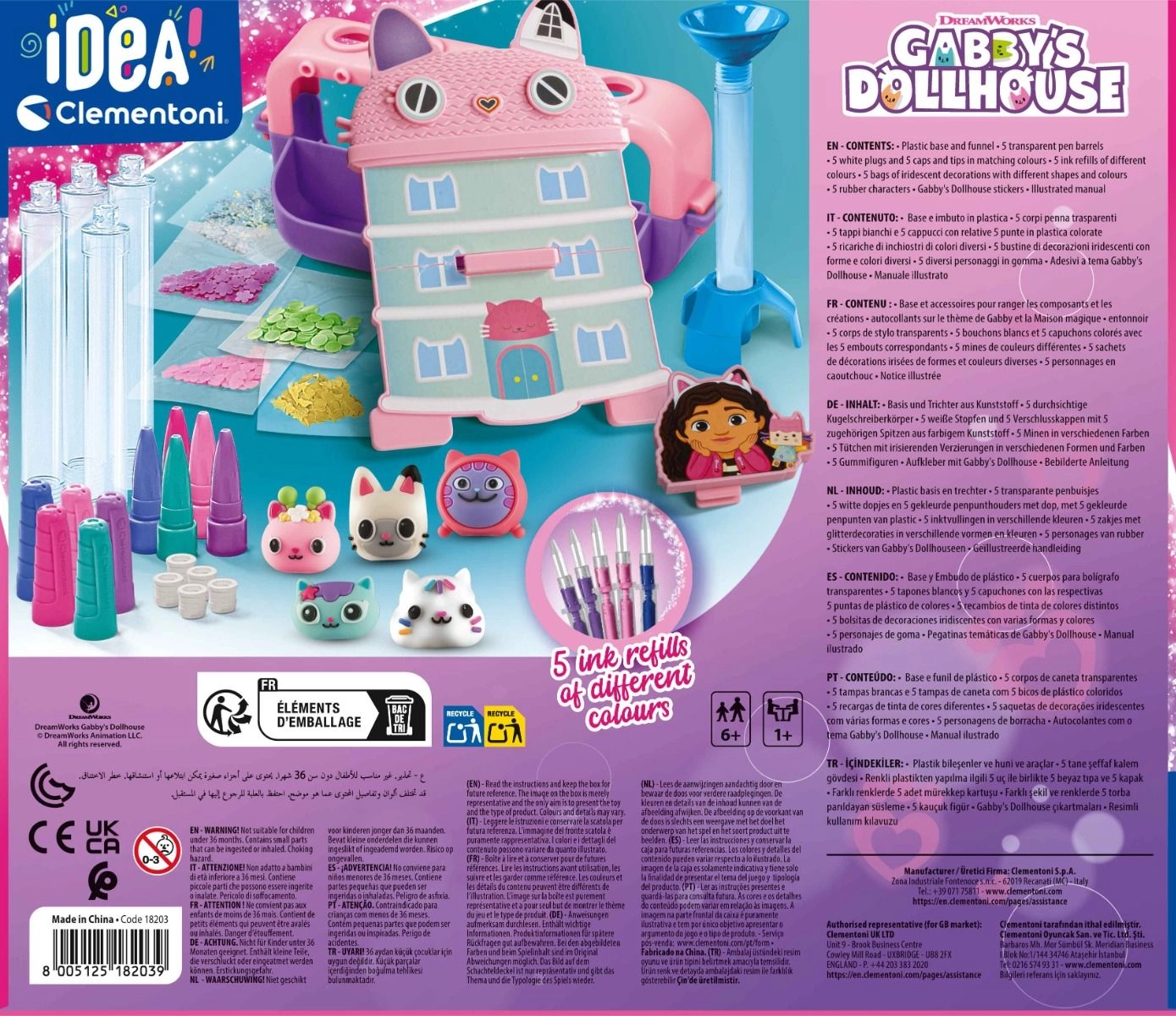 Idea Gabbys Pen Lab - 5 pens