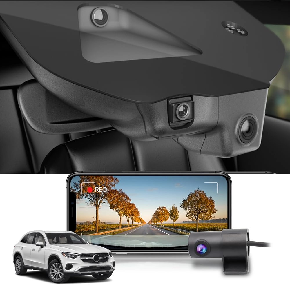 4K Front and Rear Dash Cam - 2160P+1080P