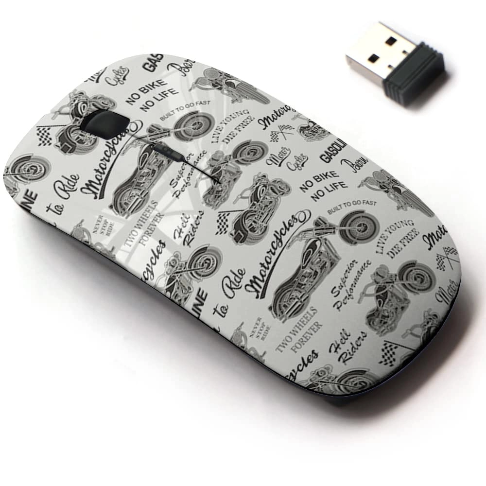 2.4G Cute Pattern Mouse - USB
