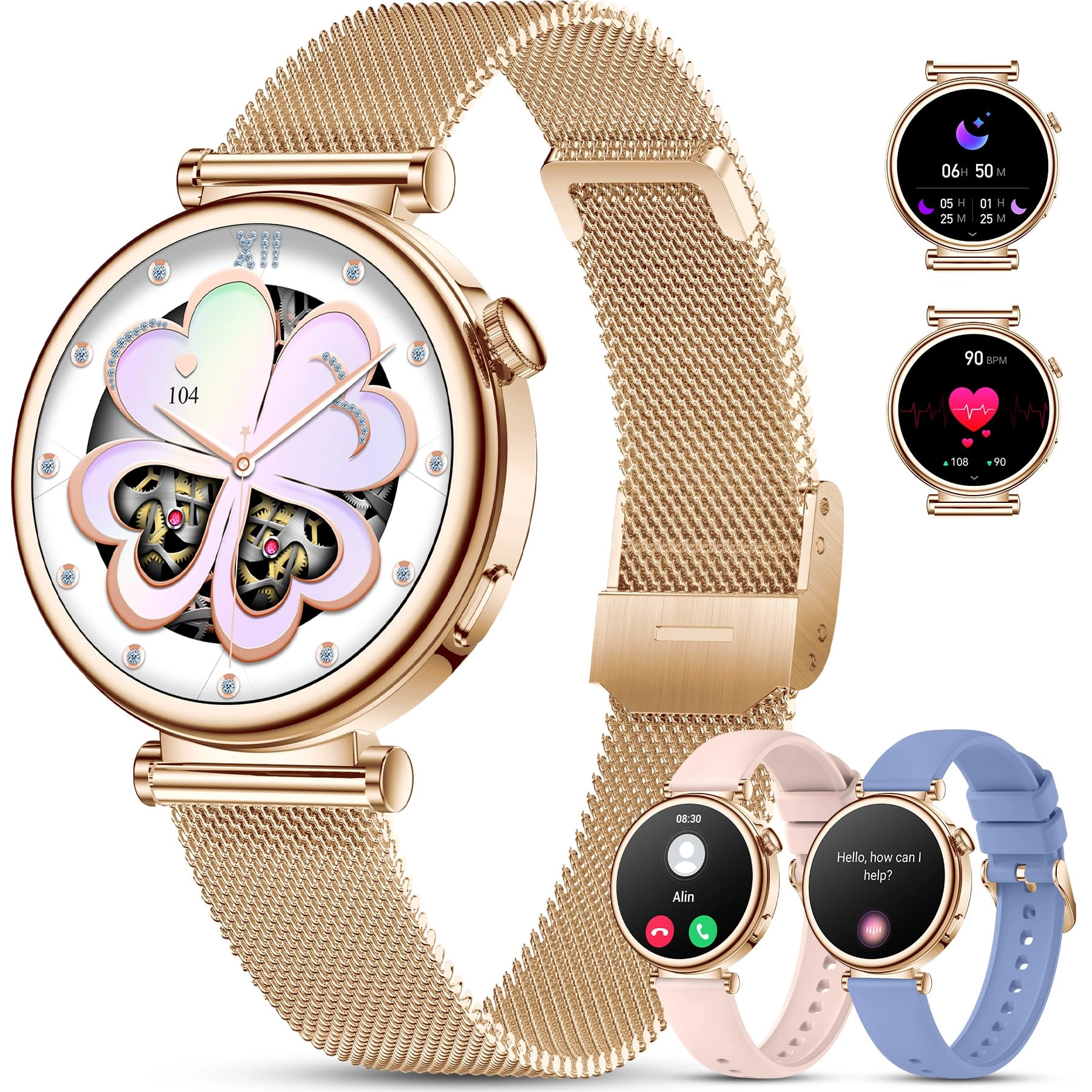 HXQHSTBG Smart Watch 41mm