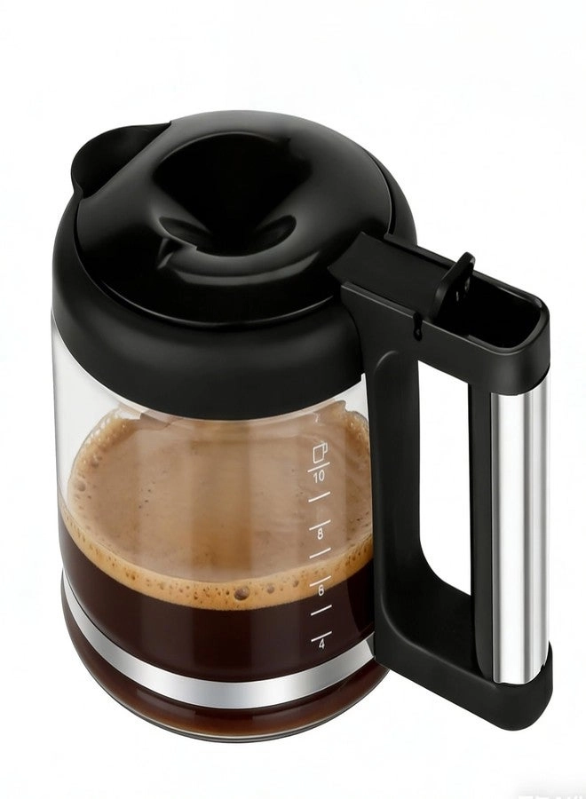 WSEYU Glass Carafe Replacement - 10-Cup 50 oz