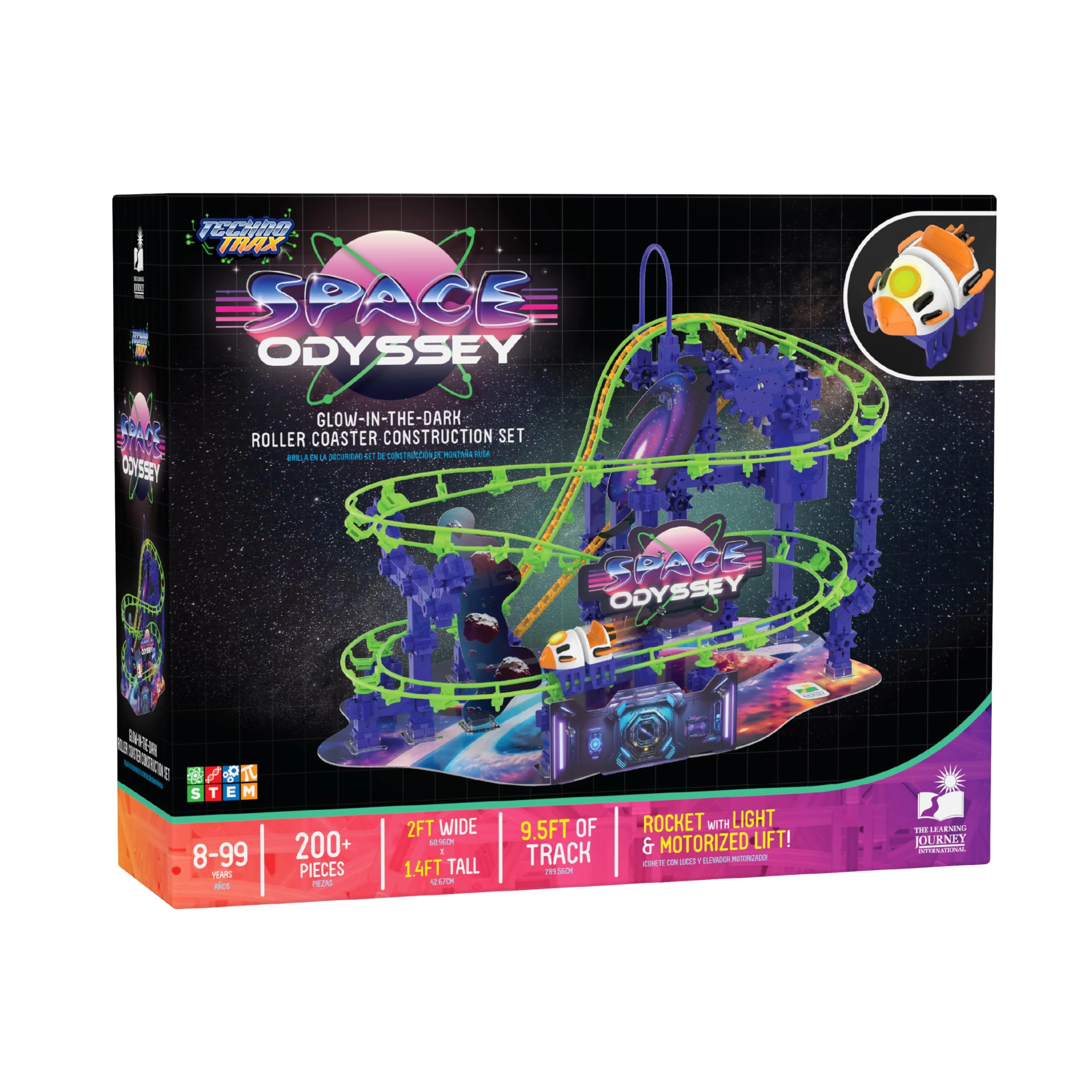 The Learning Journey Techno Trax Space Odyssey - 8 years and up 300 pieces