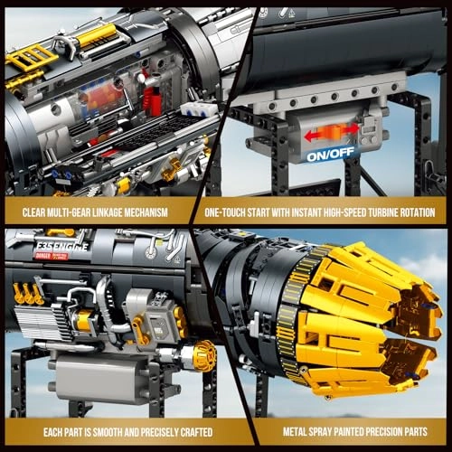 F35B Engine Kit - 1812 pcs for ages 14+