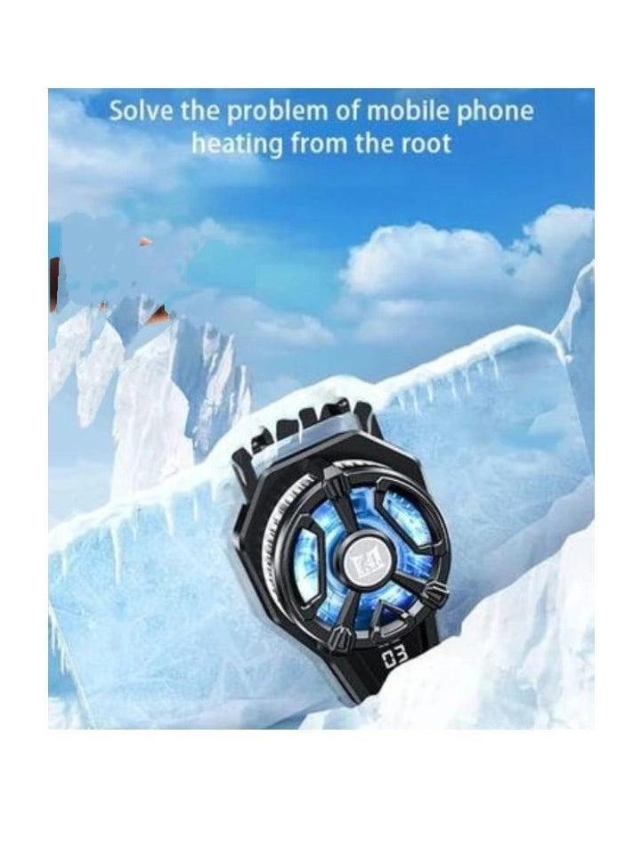 GM26 - Mobile Phone Cooling Fan Universal 4.5-7in 3-Speed