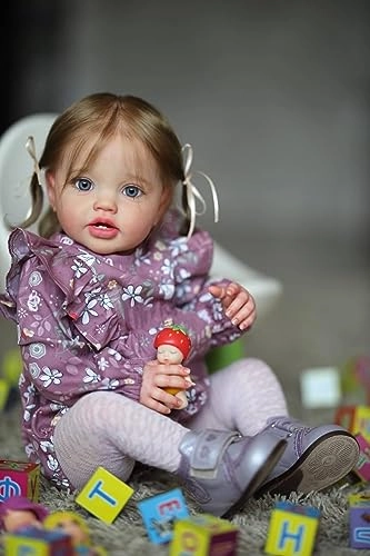 Reborn Baby Doll - 24 Inch Vinyl Silicone Girl Ages 3+