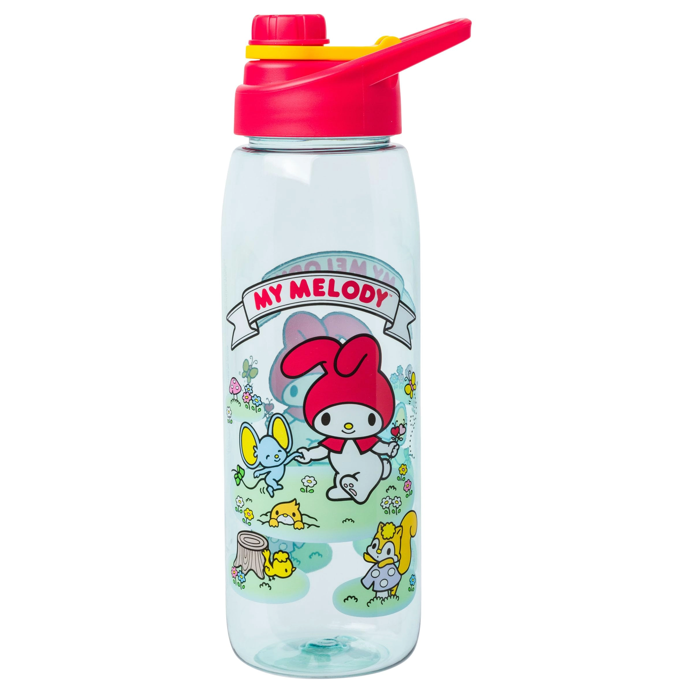 Silver Buffalo My Melody Water Bottle - Screw-On Lid