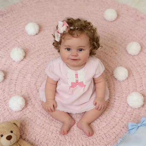 Reborn Baby Doll - 20 Inch Soft Cloth Body Ages 3+