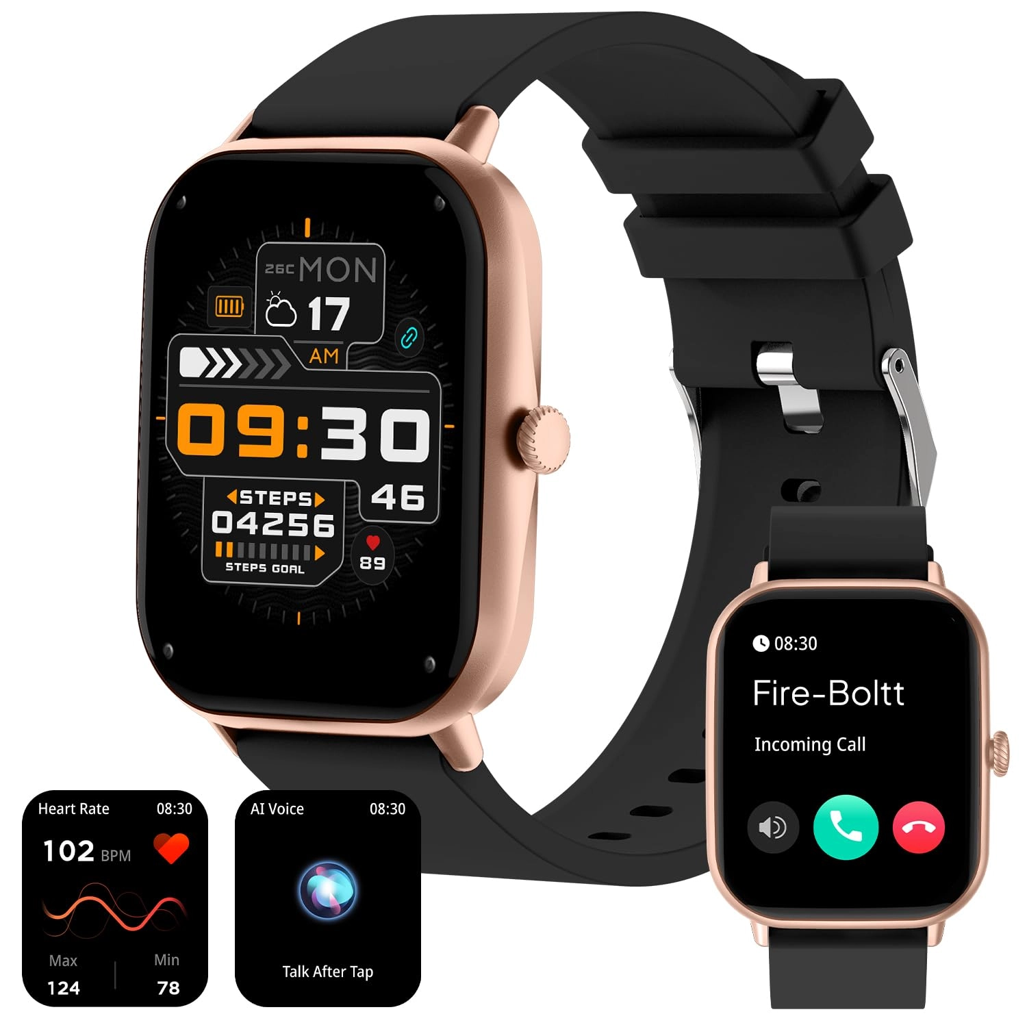 Boltt Games Private Limited Ninja Call Pro Max - 1.69" HD IP68 Waterproof