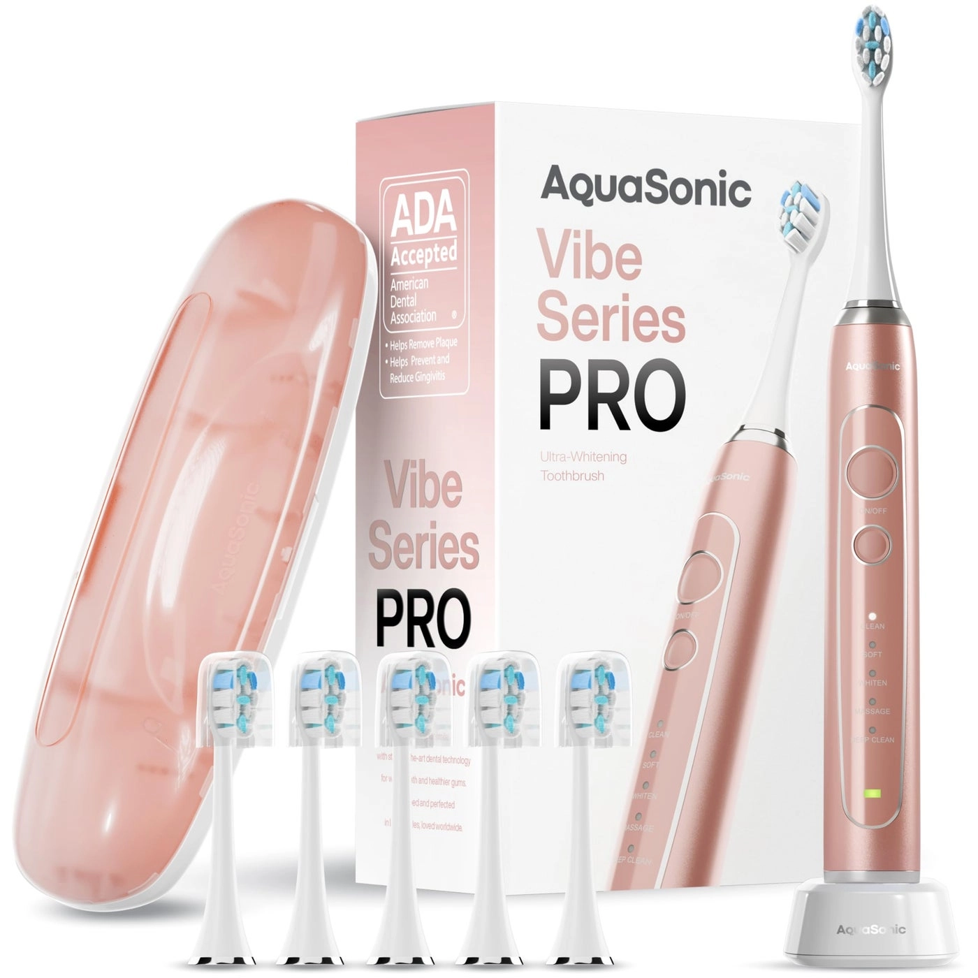 Black Series PRO - UltraWhitening 5 Modes 6 ProFlex Brush Heads