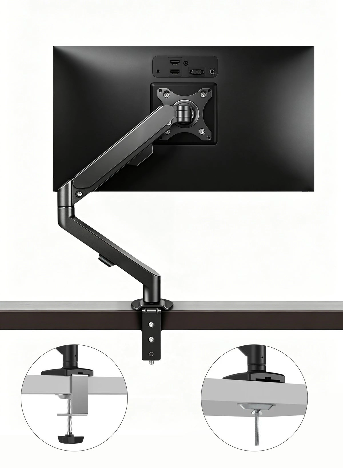 ANYOUI Single Arm Stand - 17 to 30 Inch VESA 75x75mm 100x100mm