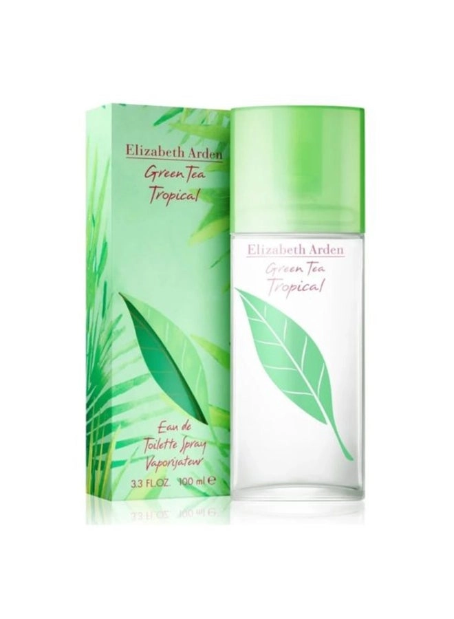 Green Tea Tropical Eau de Toilette - 2x100 ml Pack