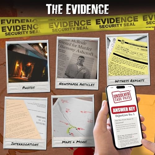 Who Murdered Harmony Ashcroft? - Cold Case Murder Mystery Game