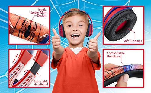 Spiderman Headphones Wired Headphone