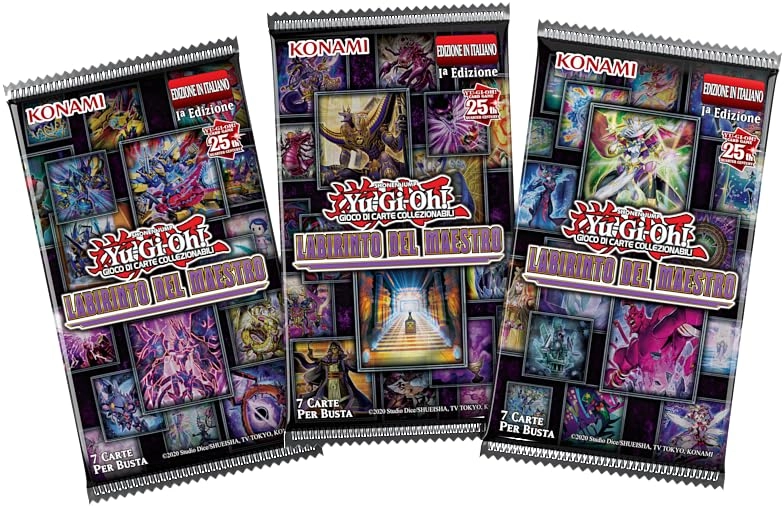 Konami Yu-Gi-Oh!: Labyrinth of The Master - 3 Pack Booster