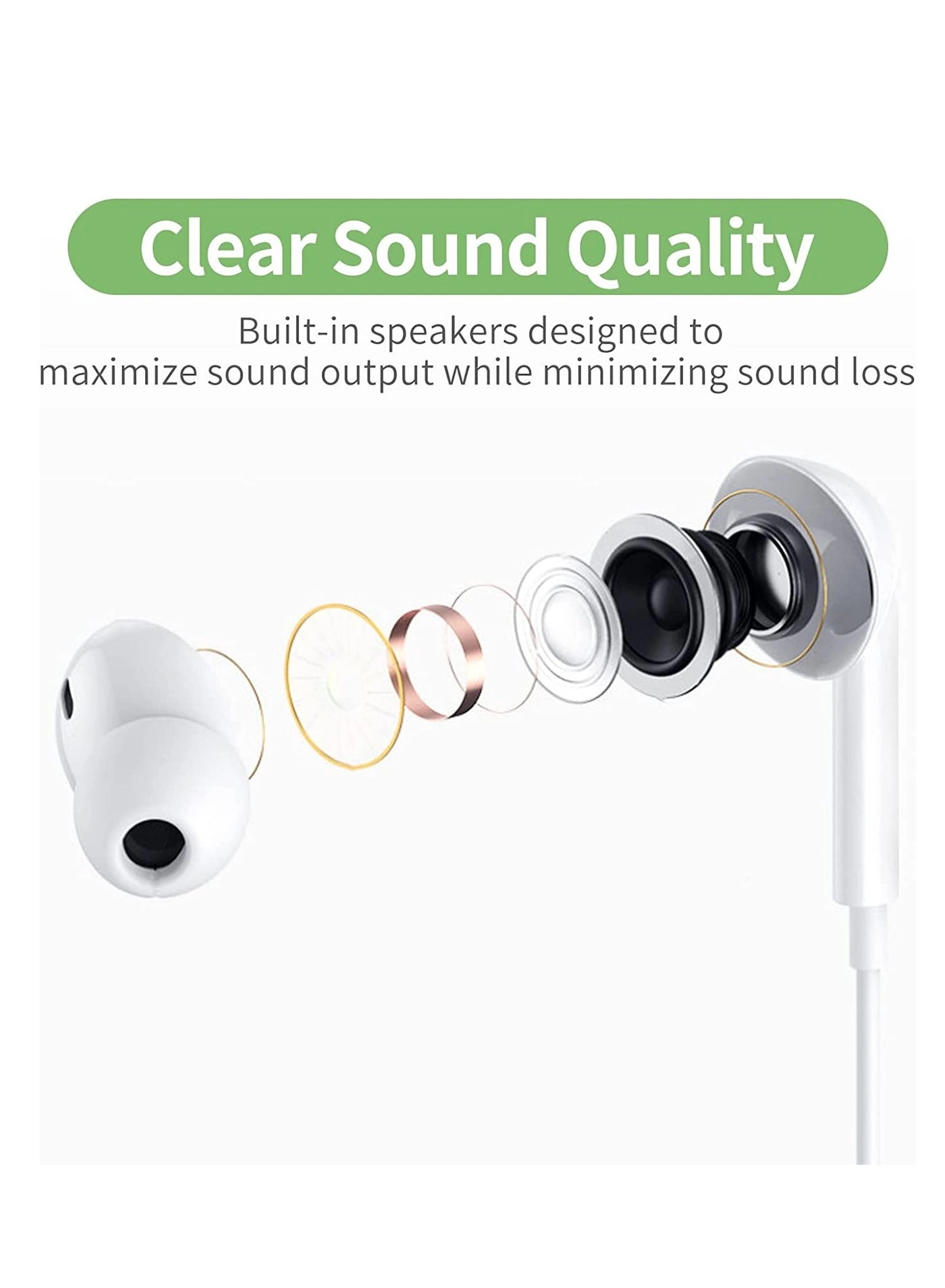 Type-C Earphones Wired Earphone