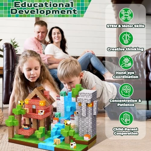 Magnetic Blocks - Windmill Falls Homes 150 pcs