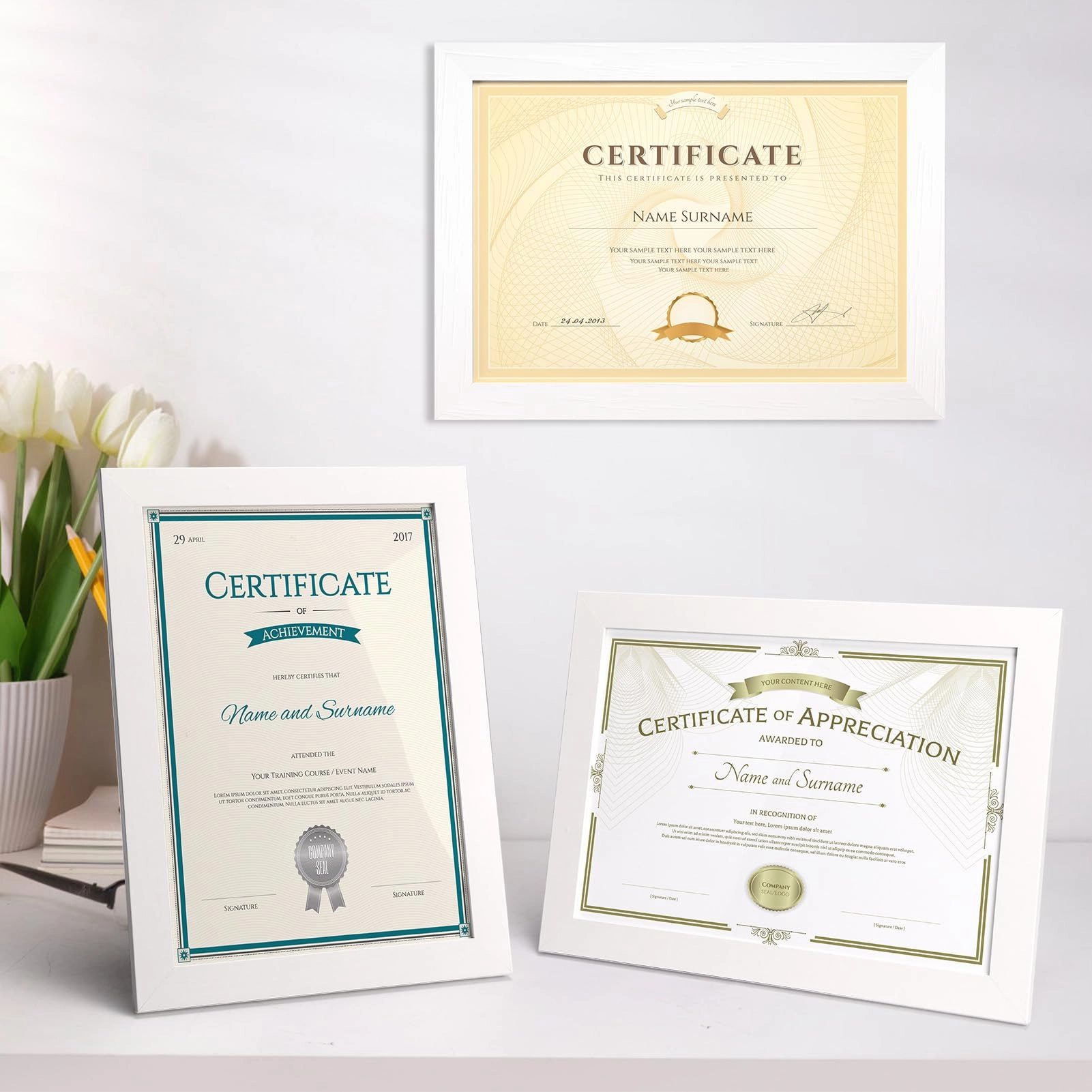 A4 Picture Frames - 21x29.7cm