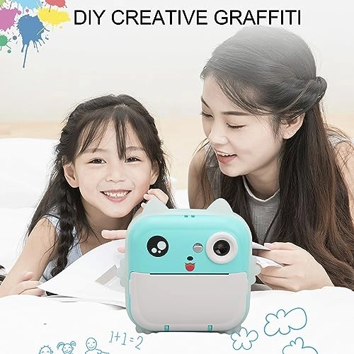 Instant Print Camera - 24MP 1080P 2.4in