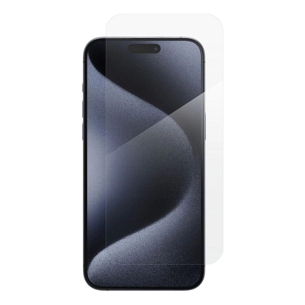 ZAGG Clear Glass Screen Protector for iPhone 15 Pro Max