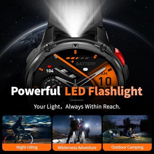 Rugged Military Smart Watch