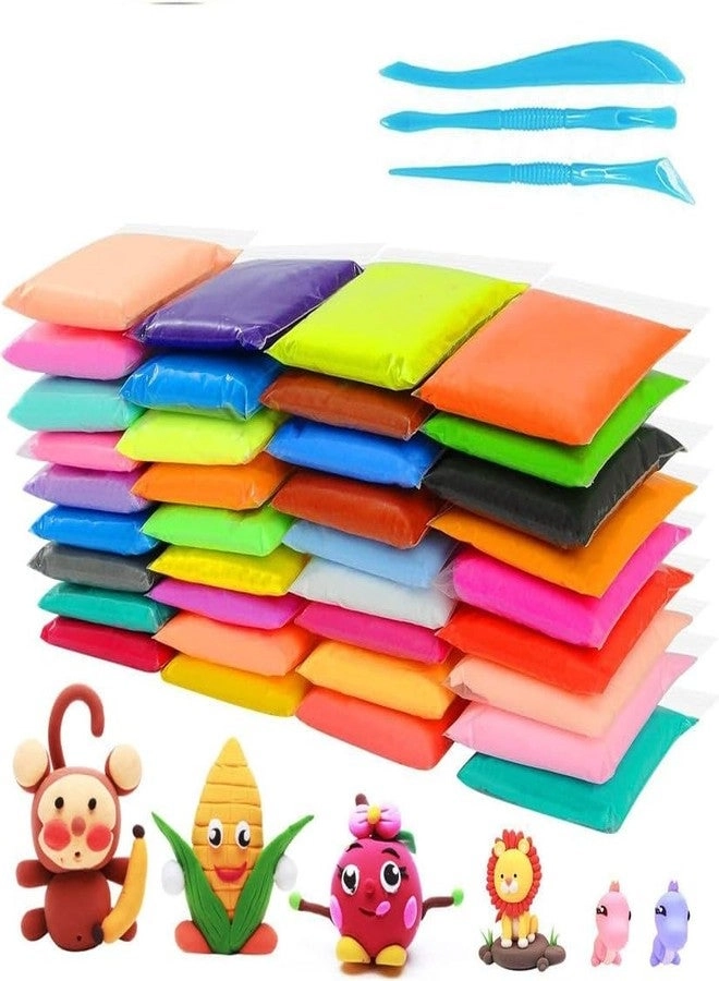 Air Dry Clay - Non-Toxic Soft 12pcs.
