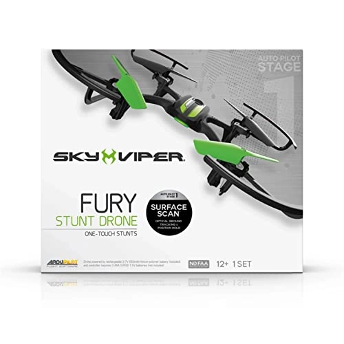 FURY Stunt Drone - Surface scan stable flight, Lightweight