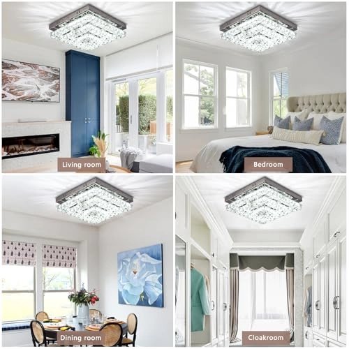 Crystal Chandelier - 6500K