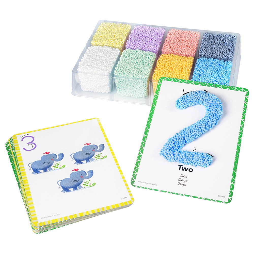 Playfoam Shape & Learn Numbers - 3+ Years