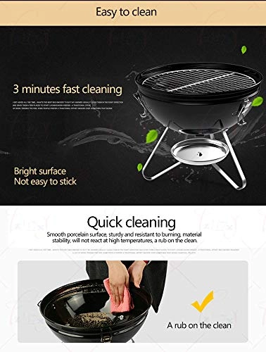 Portable Barbecue Griddles - Charcoal