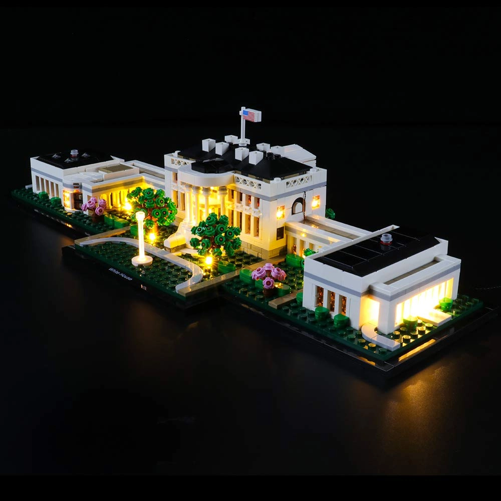 Led Lighting Kit for LEGO The White House 21054