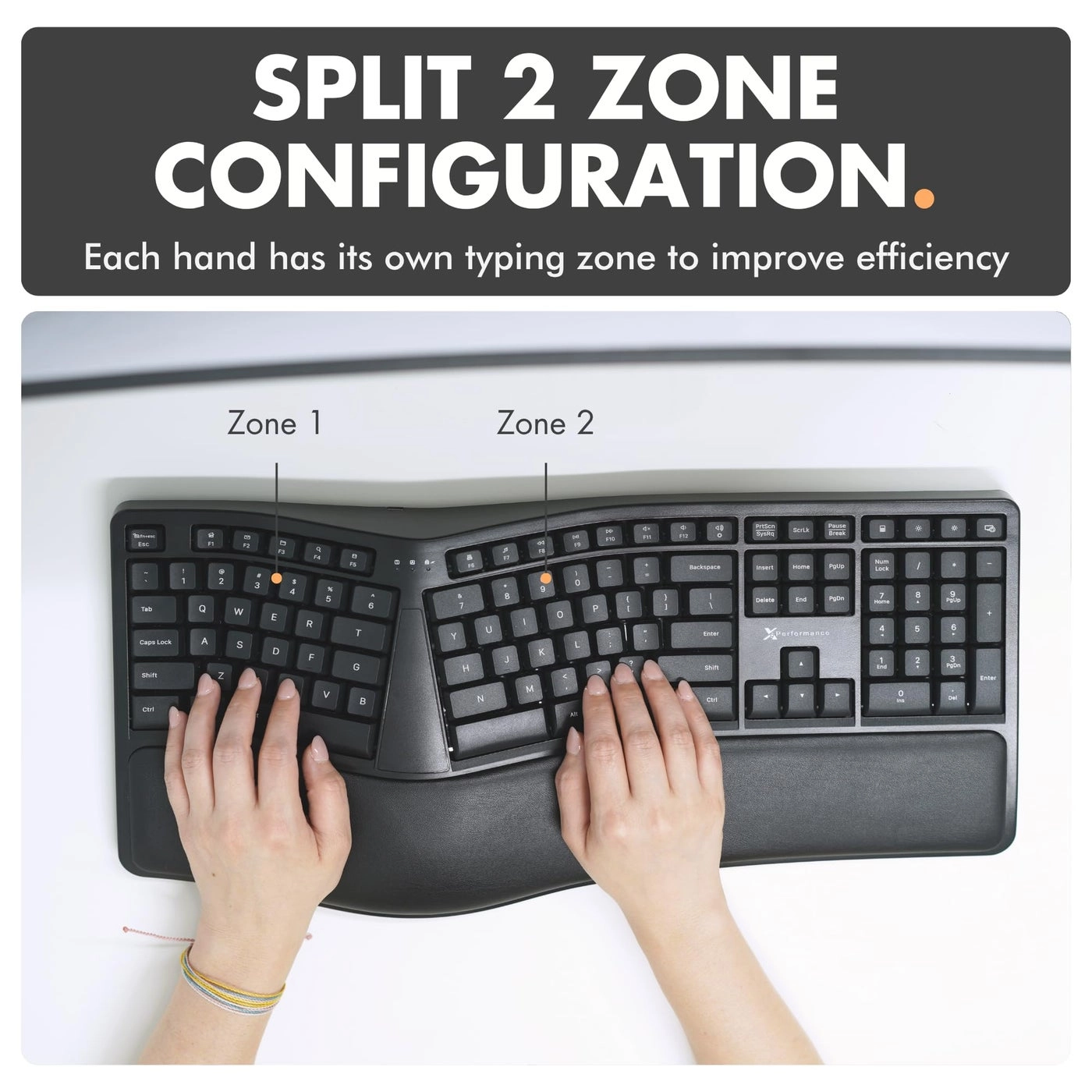 Ergonomic Keyboard - Wireless