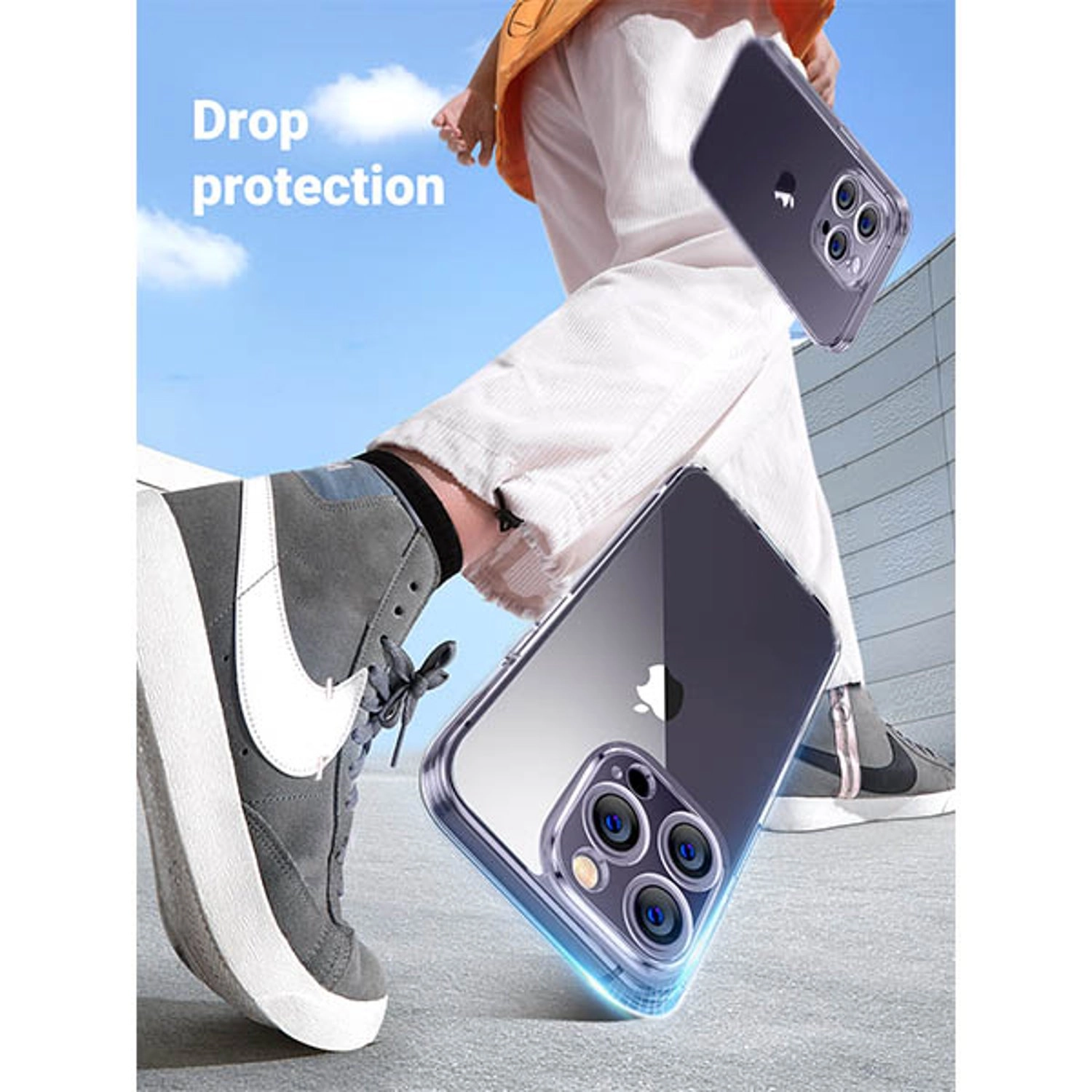 Magnetic Back Case for iPhone 14 Pro