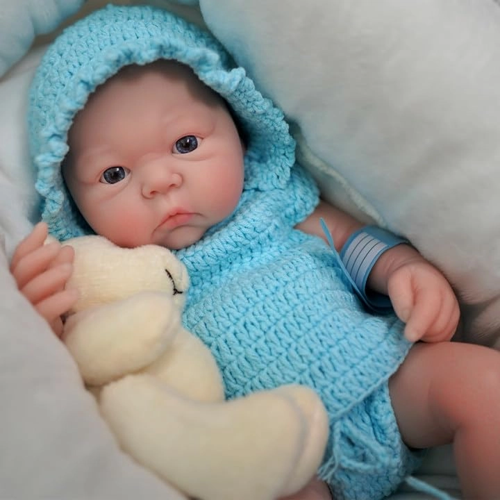 Reborn Baby Doll - 12" Silicone Boy Ages 3+
