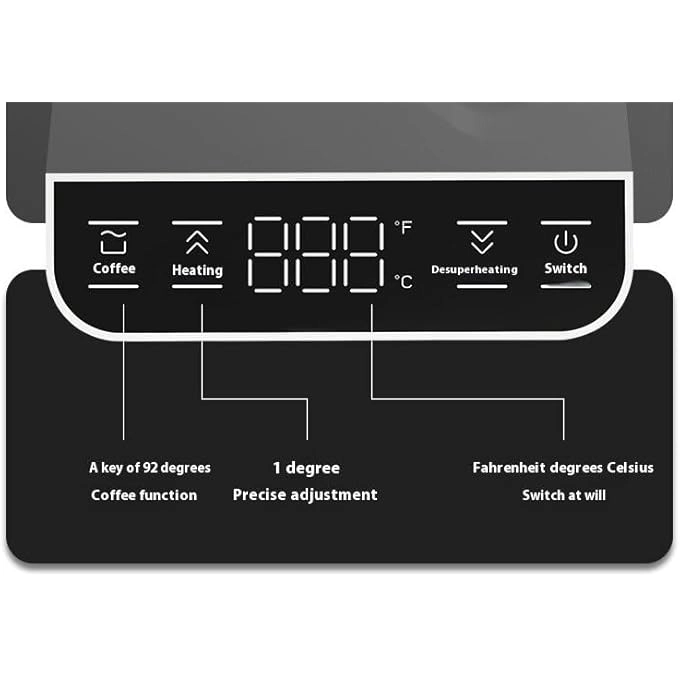 Gooseneck Temperature Control Electric Kettle