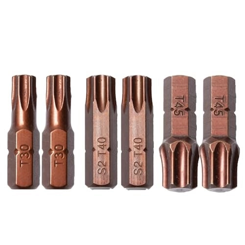 Insert Bits - 25mm 1/4\" Hex Shank S2 Grade