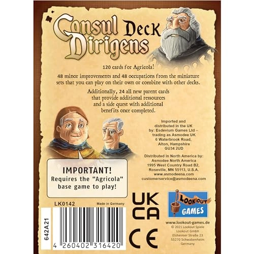 Agricola: Consul Dirigens Deck