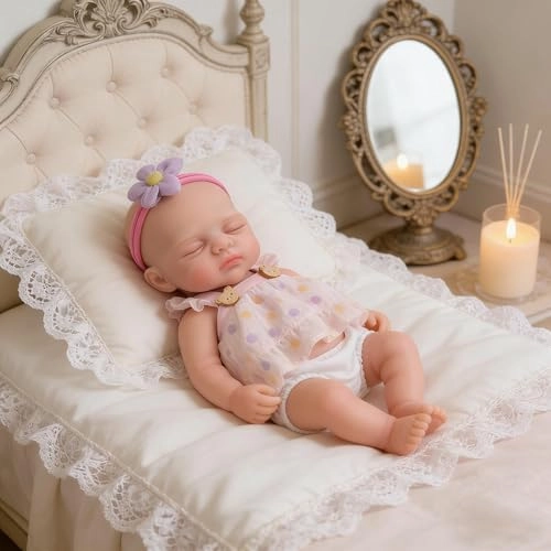 Reborn Baby Doll - 12 inch Vinyl Girl Ages 3+