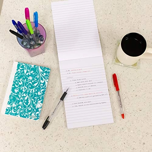 Ruled Writing Tablet 6 Inch X 9 Inch - Lined 100 Sheets