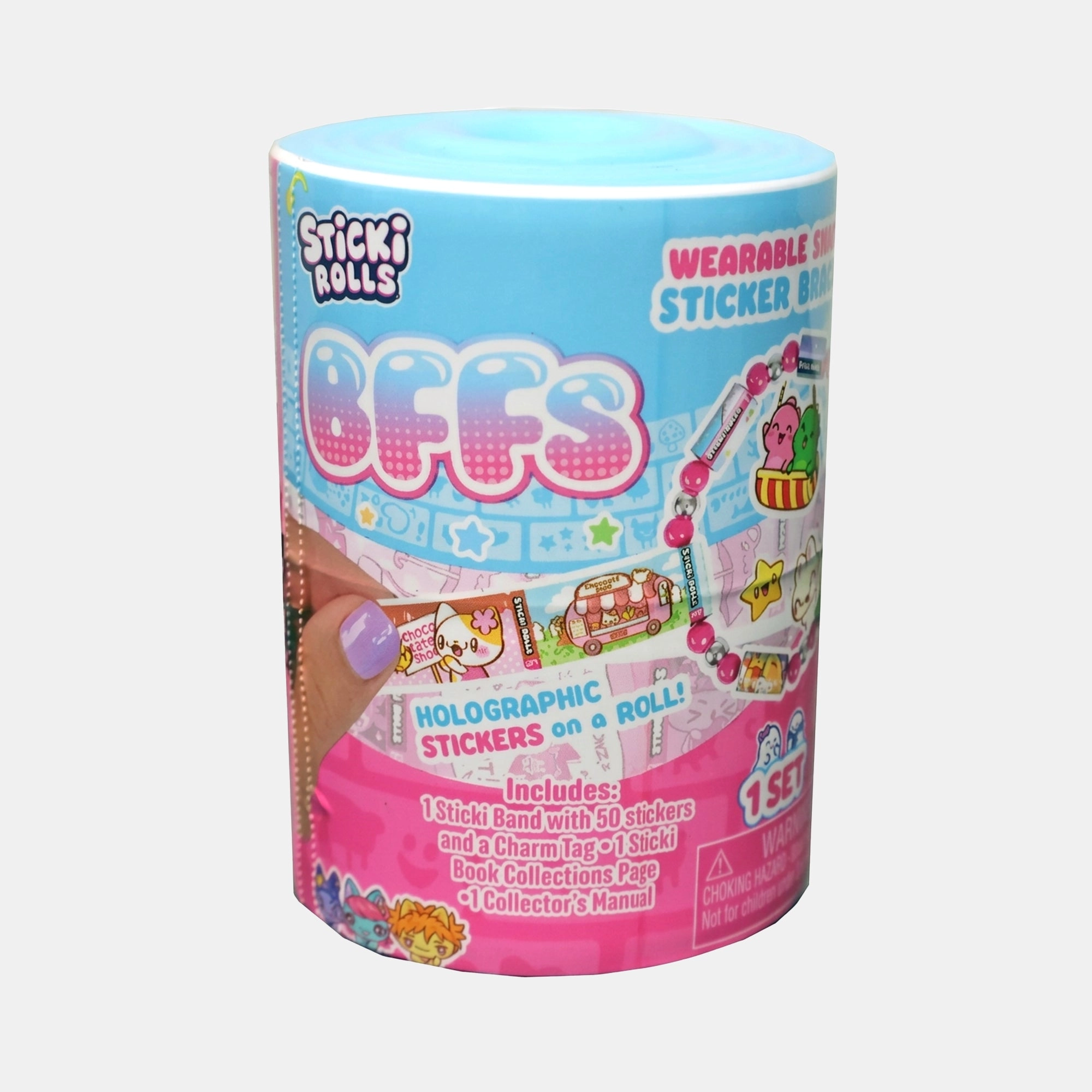 Sky Castle Toys Bffs Sticki Band Capsule - Multicolor 5+ 2 pcs