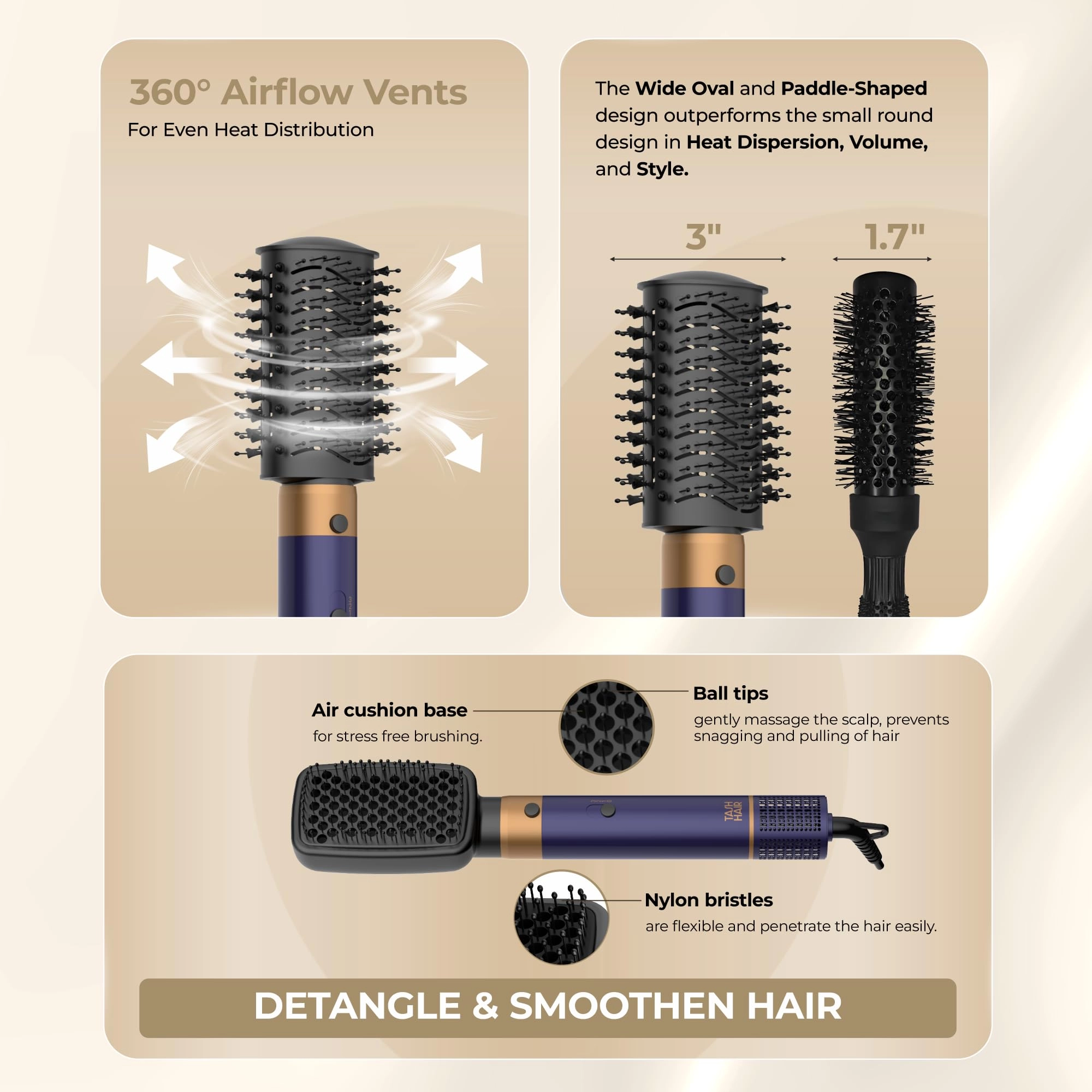 Multi Styler - 6-in-1 1200W Purple