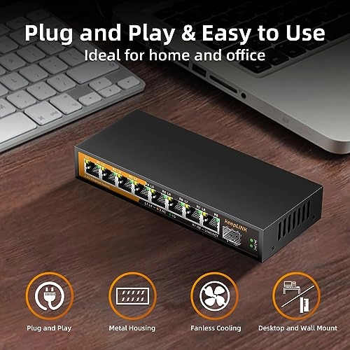 8 Port 2.5G Switch 8-Ports