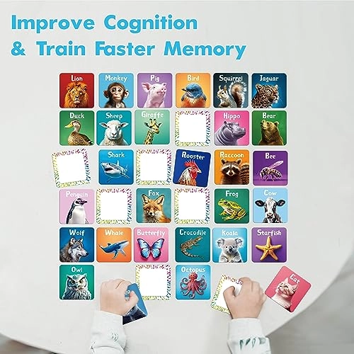 Memory Matching Game - 36 months - 6 years 72 pieces