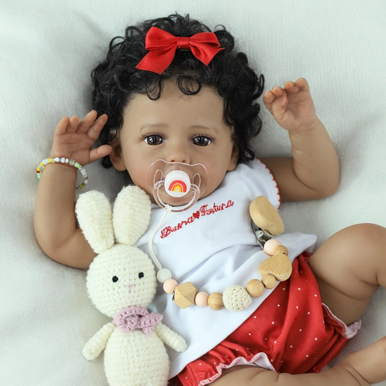 Reborn Baby Doll - 20-Inch Vinyl African American Ages 3+