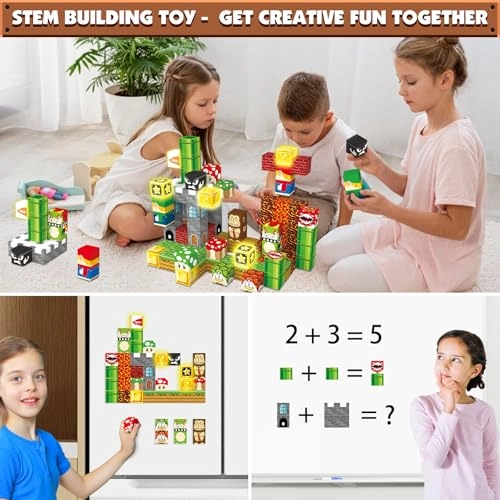 Magnetic Building Blocks - 100 pcs