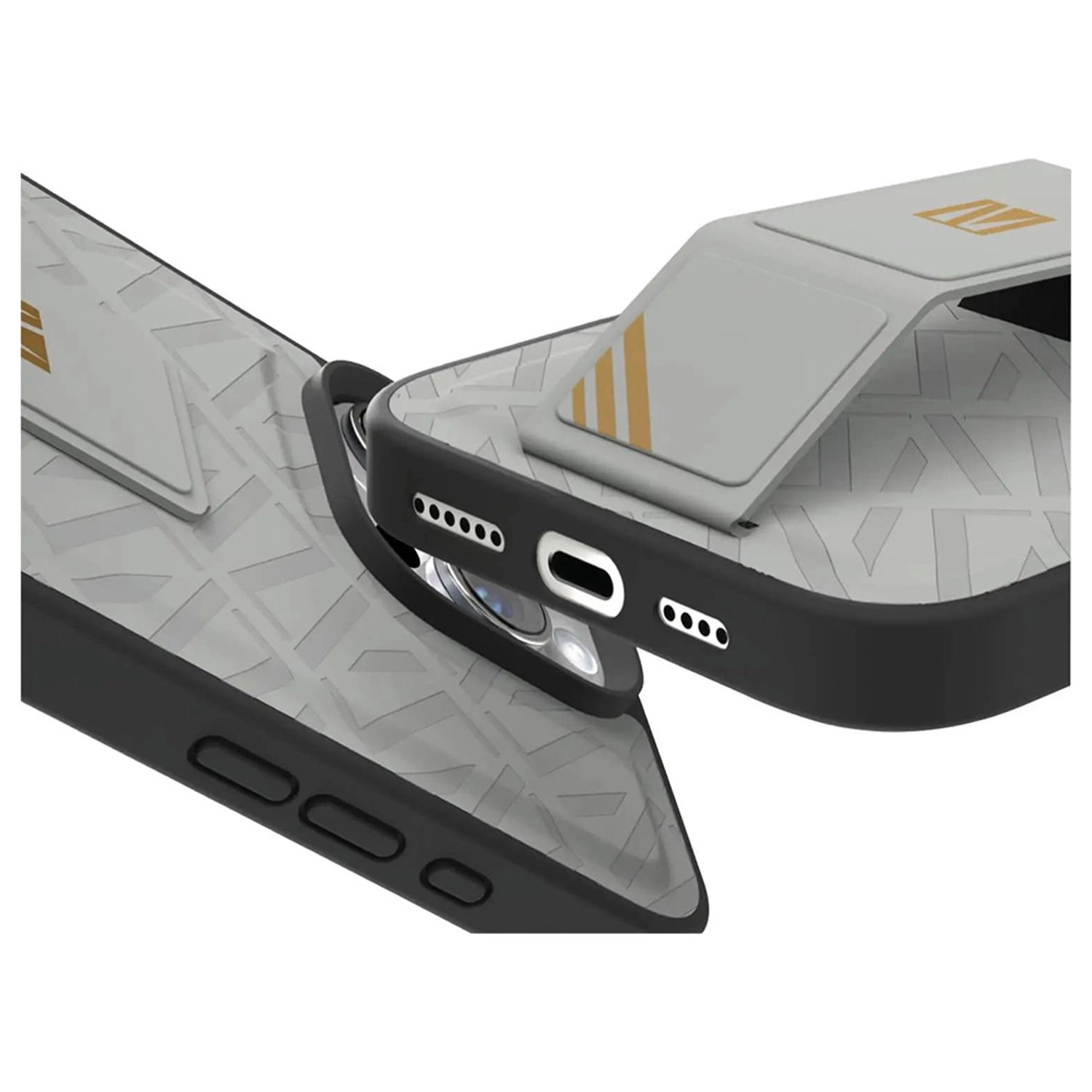 Morphix Cuero Gripstand Case - PU for iPhone 16 Pro