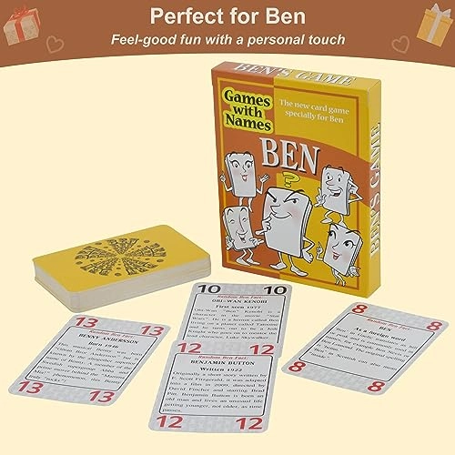 Games with Names: Card Game for Ben