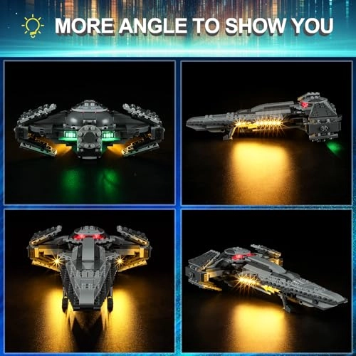 LED Light Kit for LEGO 75383 Star Wars Darth Maul'S Sith Infiltrator Set - Plastic Star Wars 1